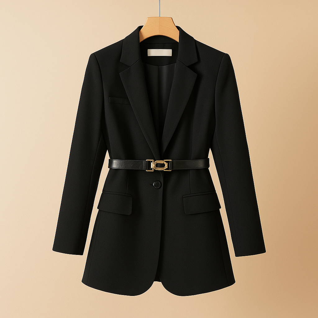 Amara | Americana entallada elegante con solapas