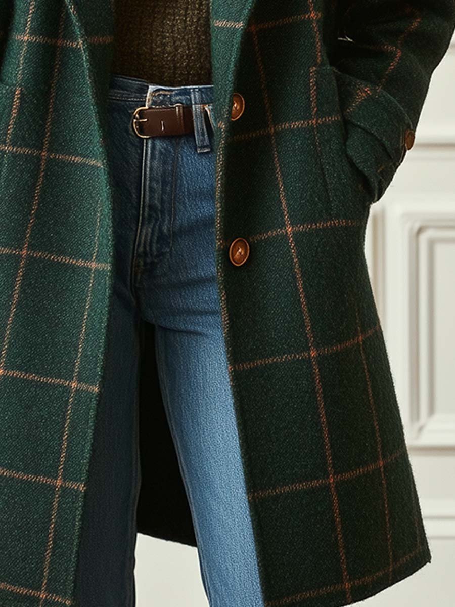 Elisa | Chaqueta cuadros