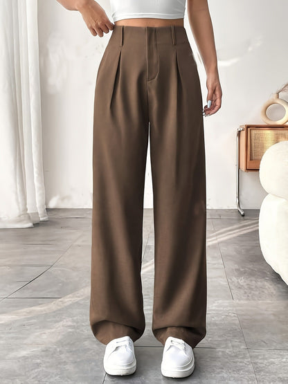 Doue | Pantalones elegantes de pierna ancha