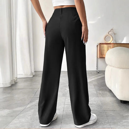 Doue | Pantalones elegantes de pierna ancha