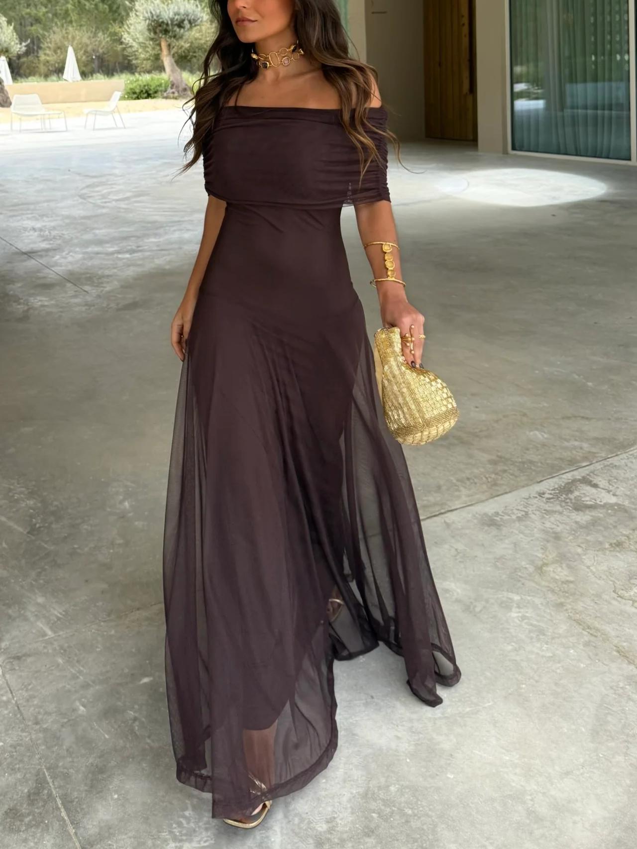 Mara | Vestido hombros descubiertos