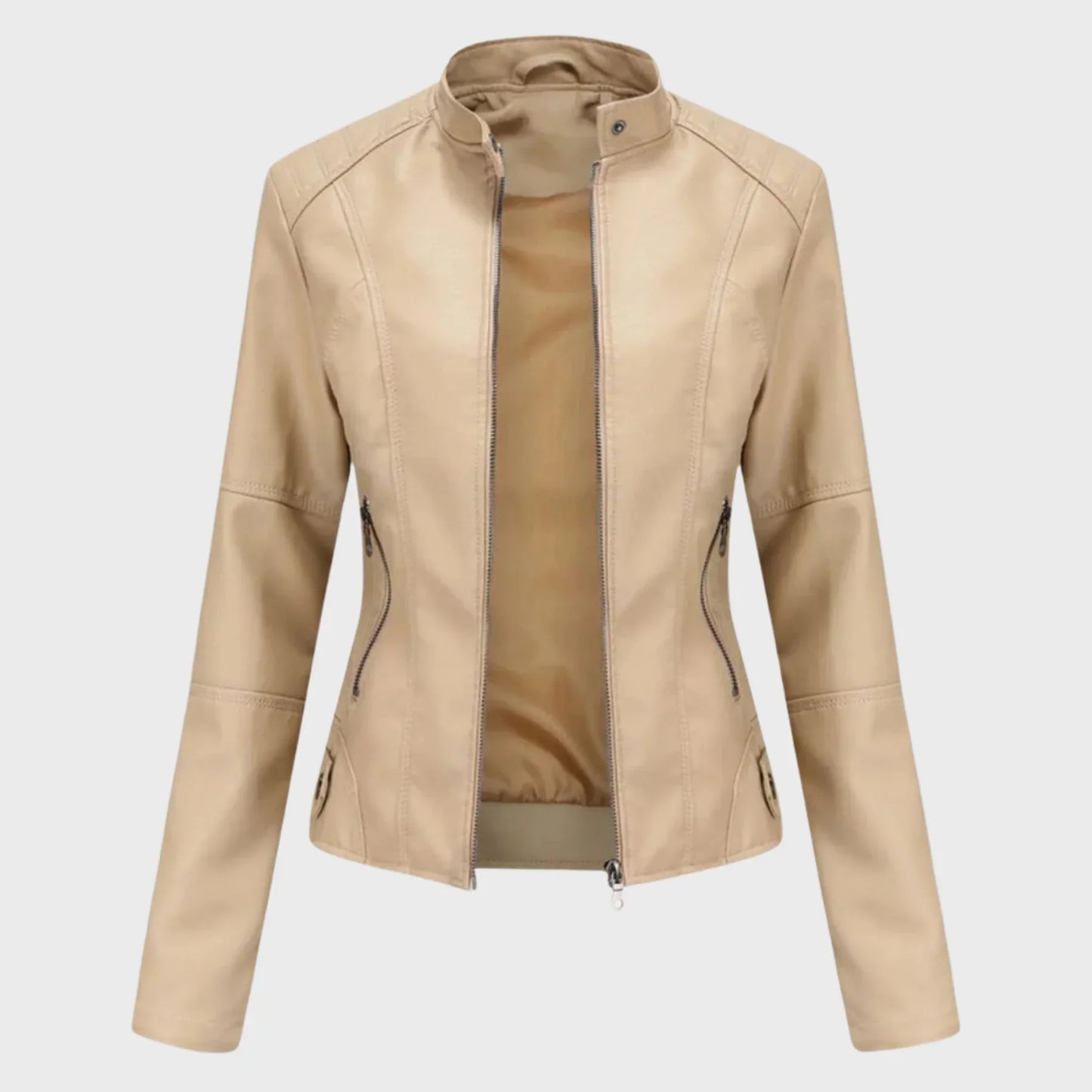 Azucena | Chaqueta de Cuero Casual