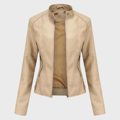 Azucena | Chaqueta de Cuero Casual