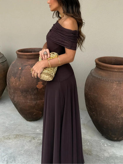 Mara | Vestido hombros descubiertos