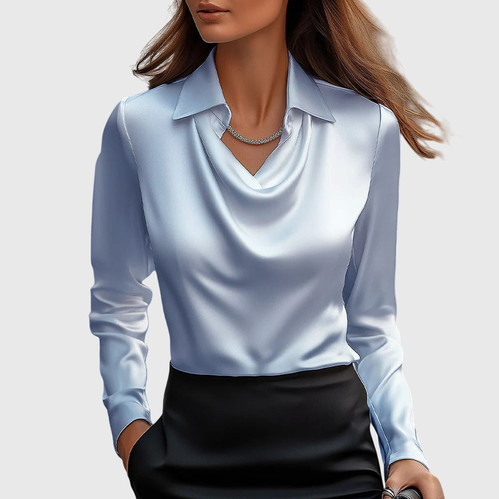 Aura | Blusa Satinada Elegante