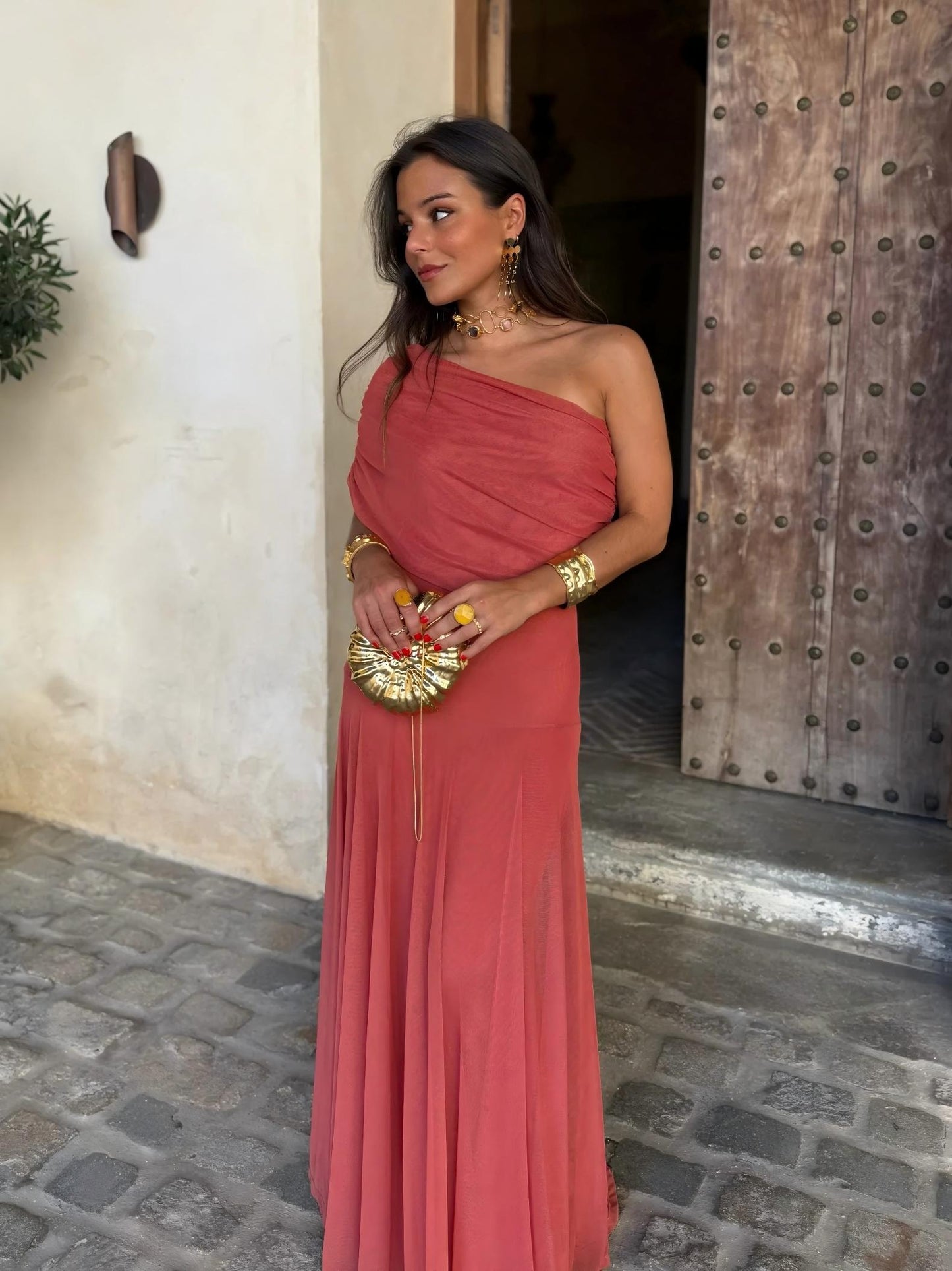 Mara | Vestido hombros descubiertos