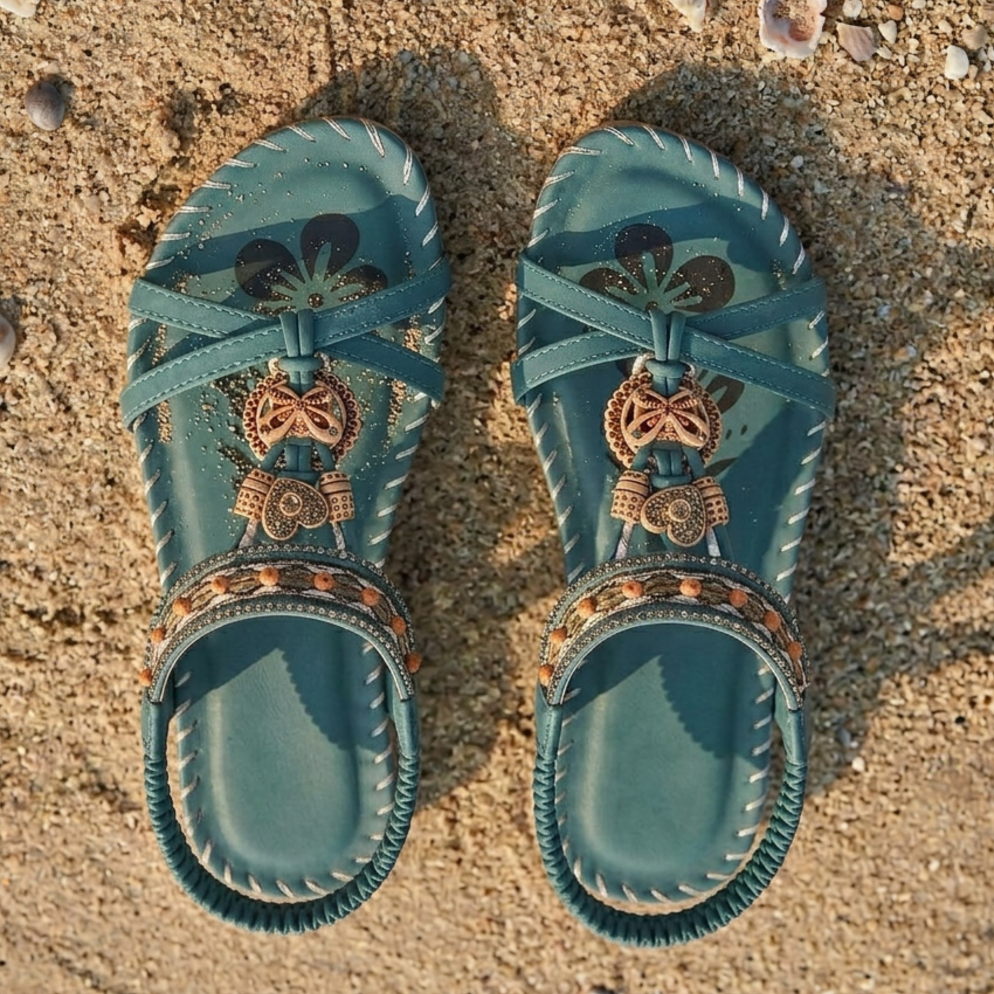 GLAMOR| Sandalias bohemias cómodas Milos