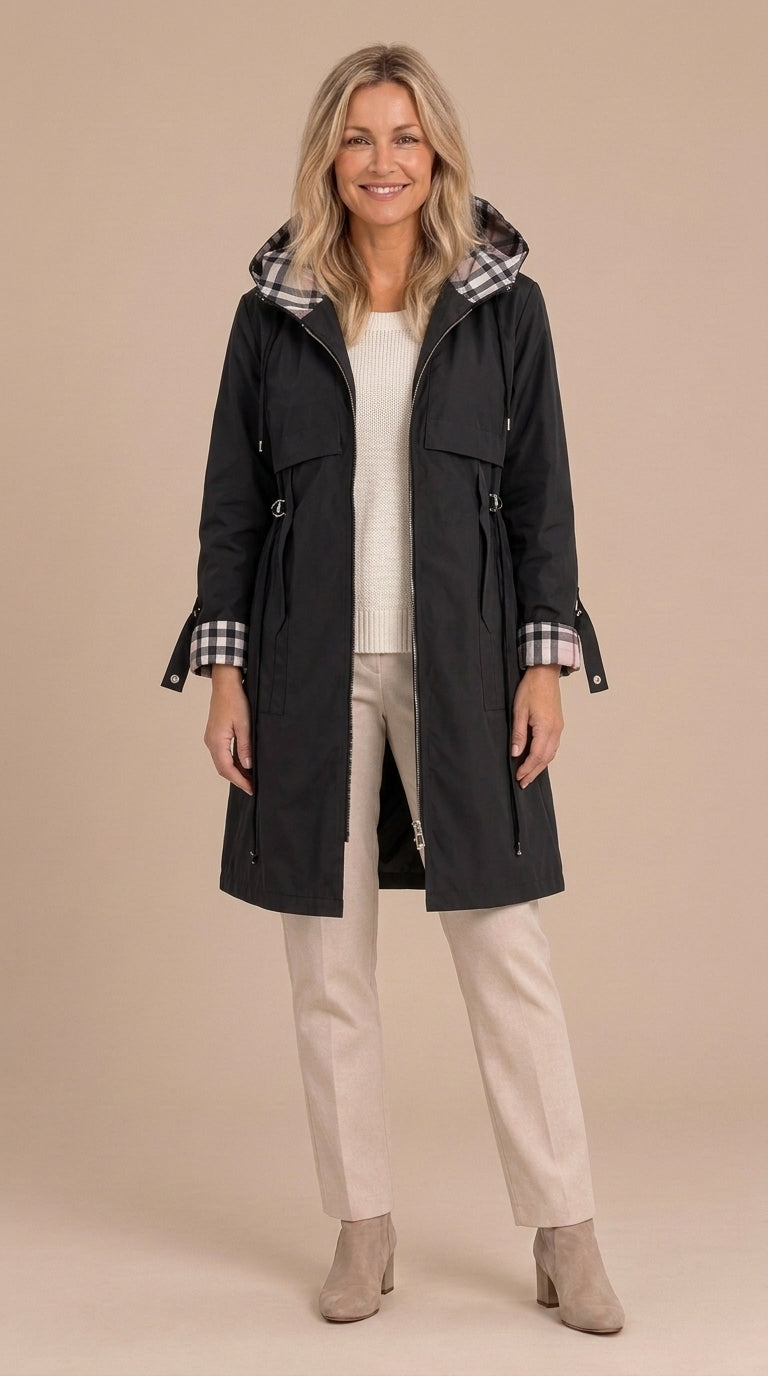 Glamor | Chaqueta cintura ajustable