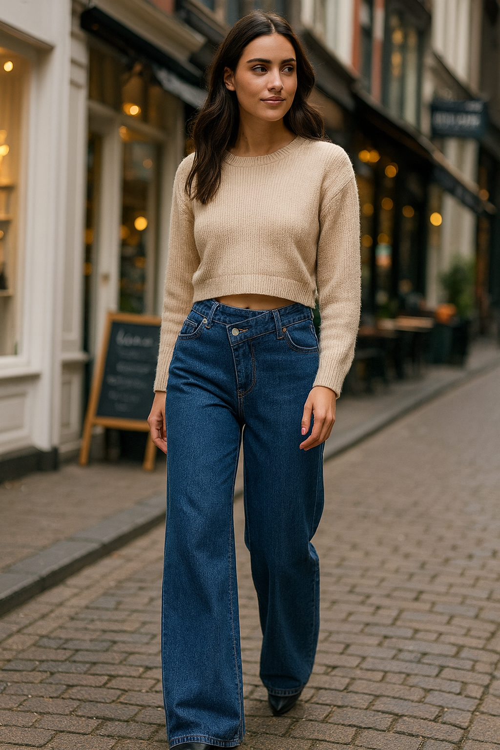 Noa | Jeans sueltos de estilo urbano y sofisticado