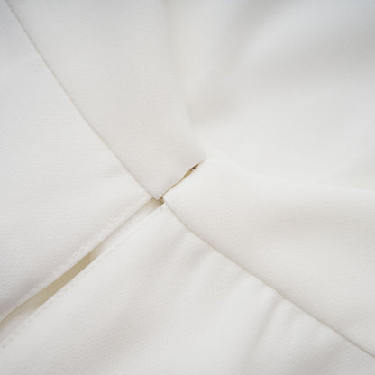 Atenea | Vestido largo con capas espalda abierta