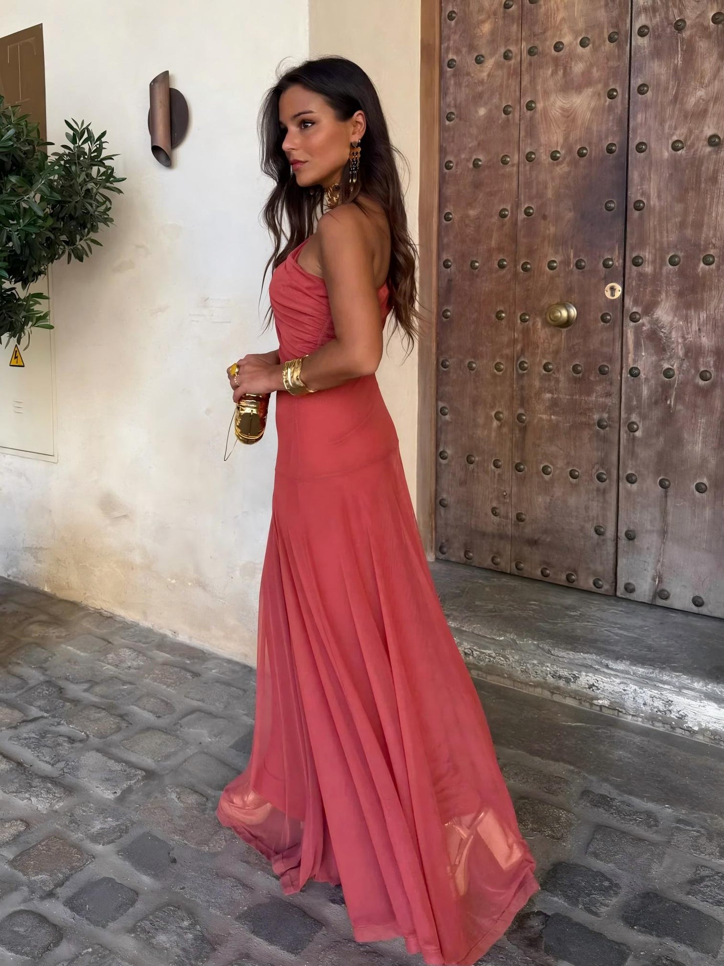 Mara | Vestido hombros descubiertos