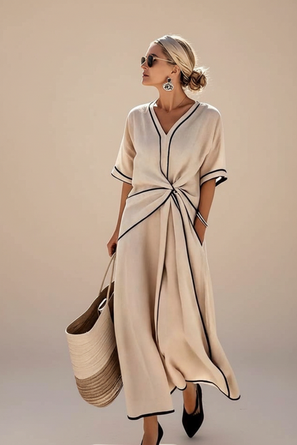 Clara | Vestido de corte fluido