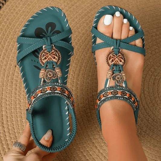 GLAMOR| Sandalias bohemias cómodas Milos