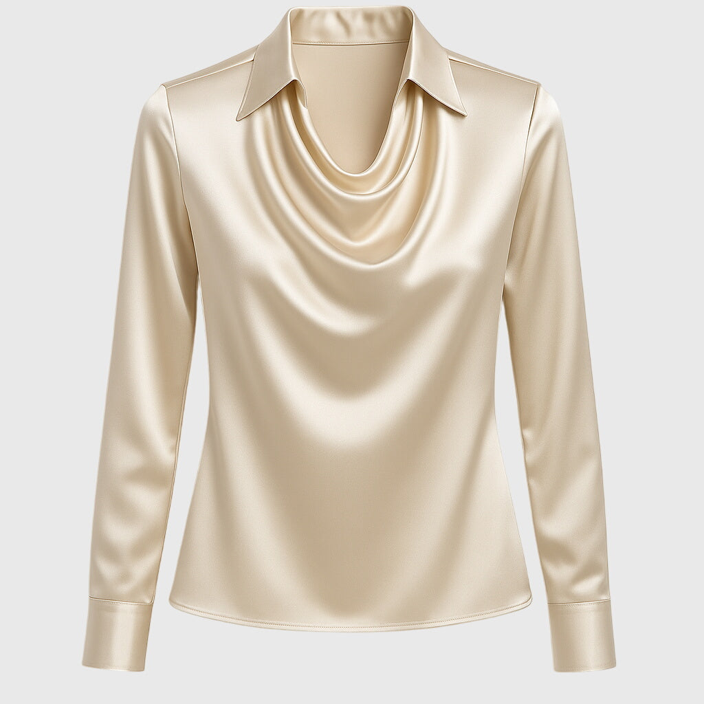 Aura | Blusa Satinada Elegante