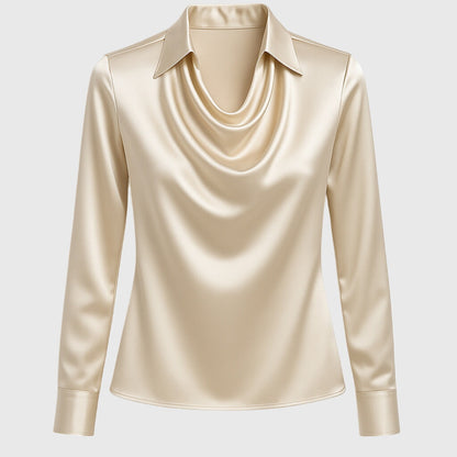 Aura | Blusa Satinada Elegante