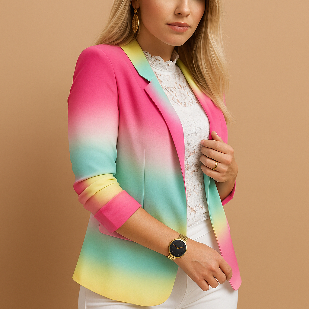 Fiora | Americana con estampado vibrante
