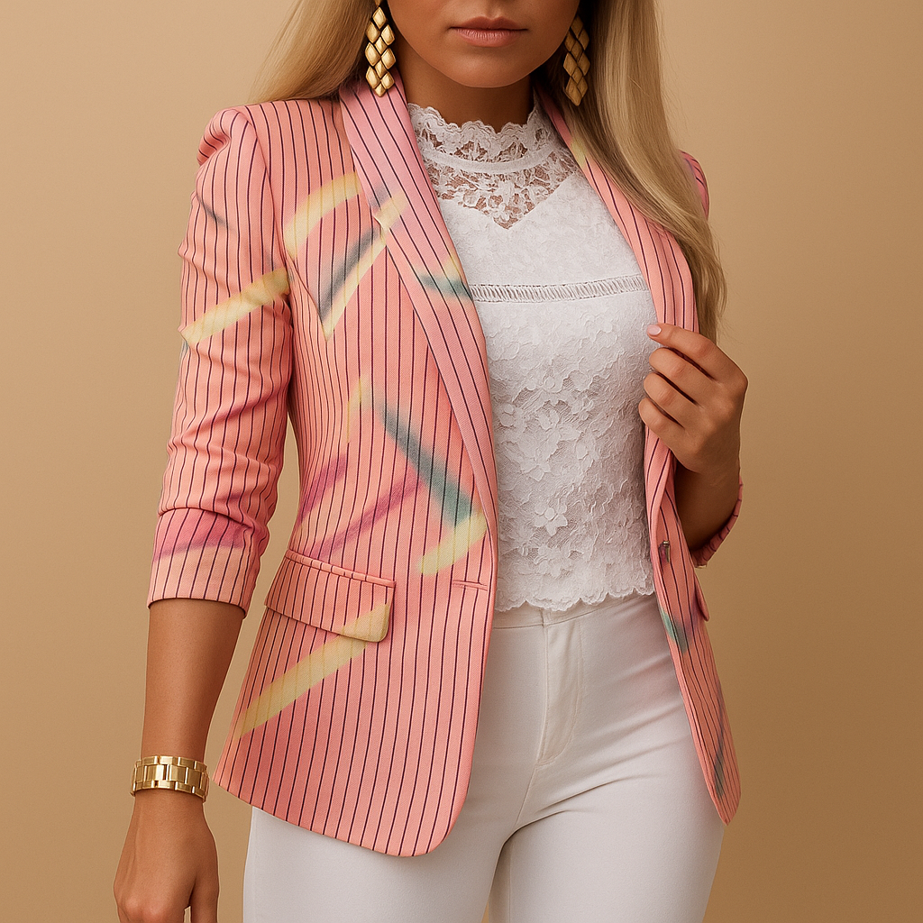 Fiora | Americana con estampado vibrante