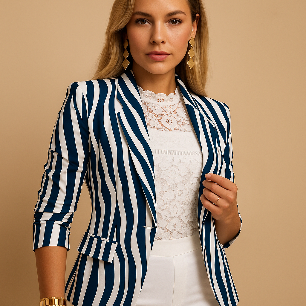 Fiora | Americana con estampado vibrante