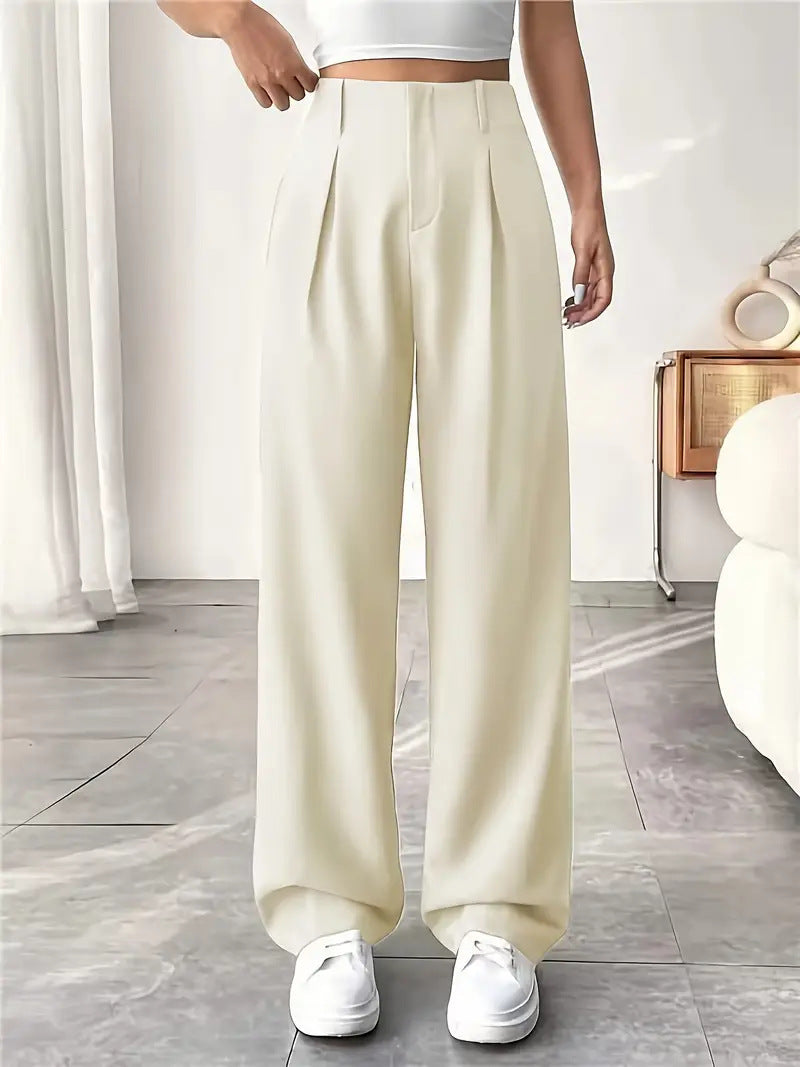 Doue | Pantalones elegantes de pierna ancha