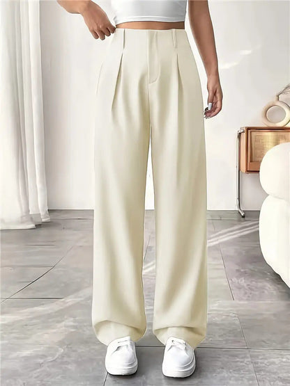 Doue | Pantalones elegantes de pierna ancha