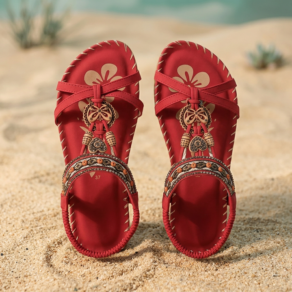 GLAMOR| Sandalias bohemias cómodas Milos