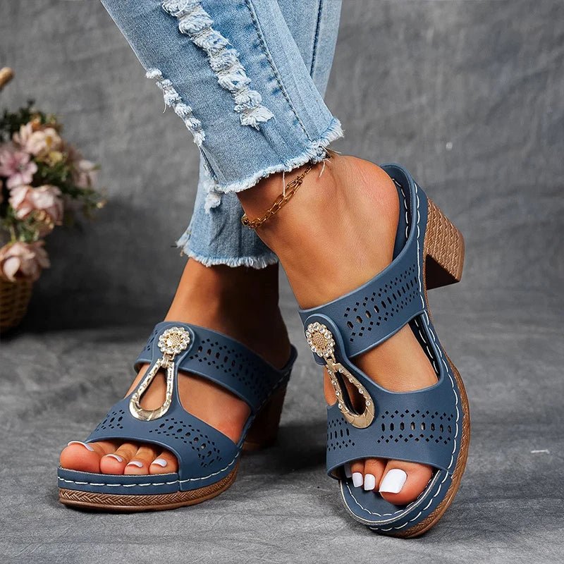 GLAMOR | Sandalias ortopédicas cómodas Palermo