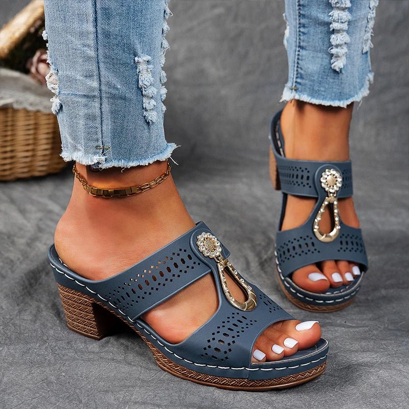 GLAMOR | Sandalias ortopédicas cómodas Palermo