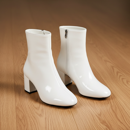 Sydney | Botas con tacón de cuero